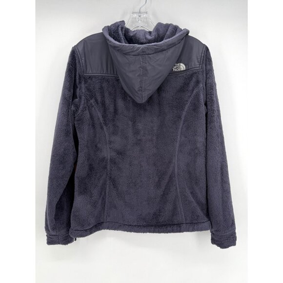 The North Face oso hoodie navy Blue Teddy fleece Jacket Plush womens S - Picture 8 of 13